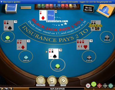 Casino Euro - Blackjack kostenlos online spielen