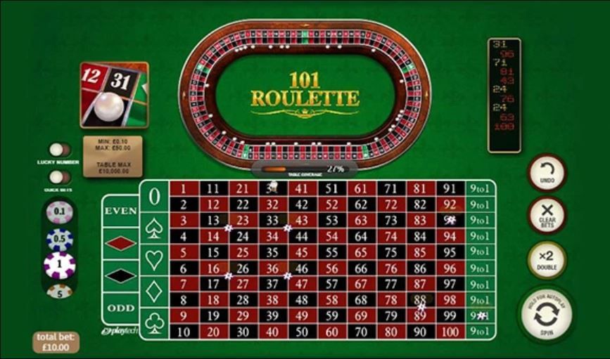 100/1 Roulette Vorschau